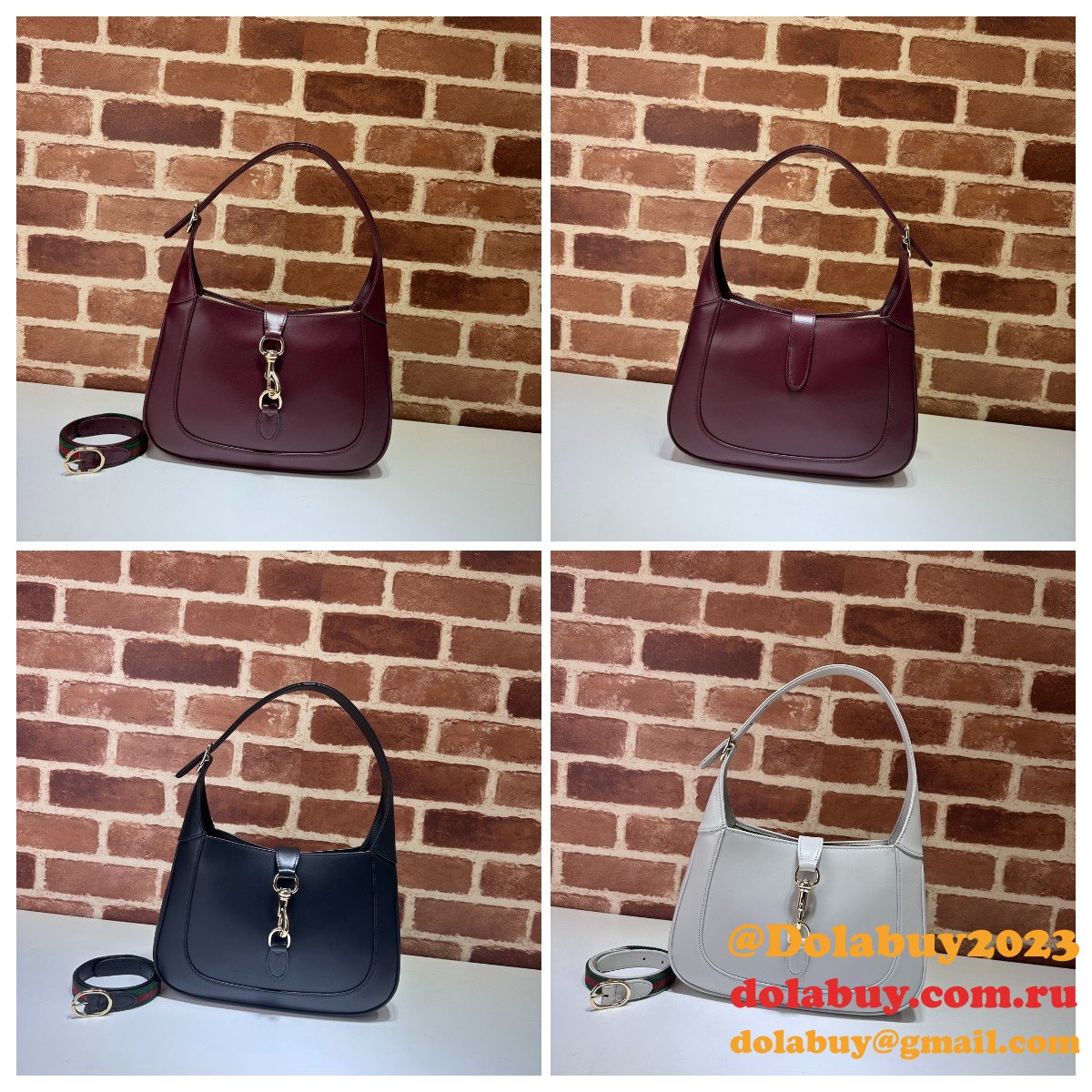 duplicate G*u*i jackie small 782849 shoulder designer fake bag