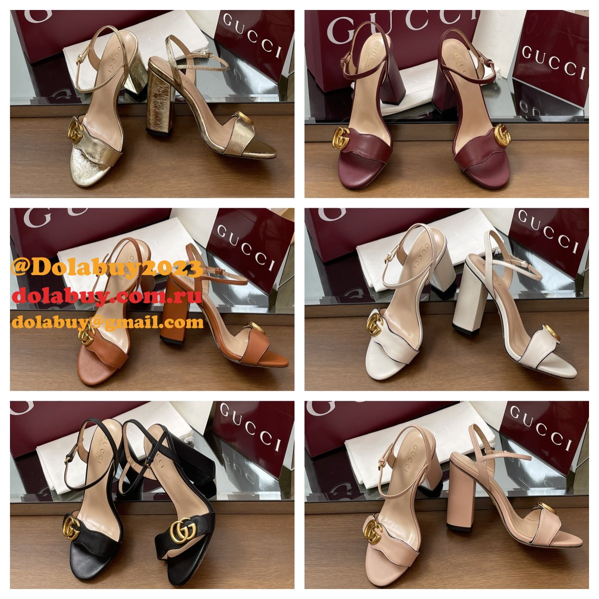 top quality G*u*i women''s horsebit sandal