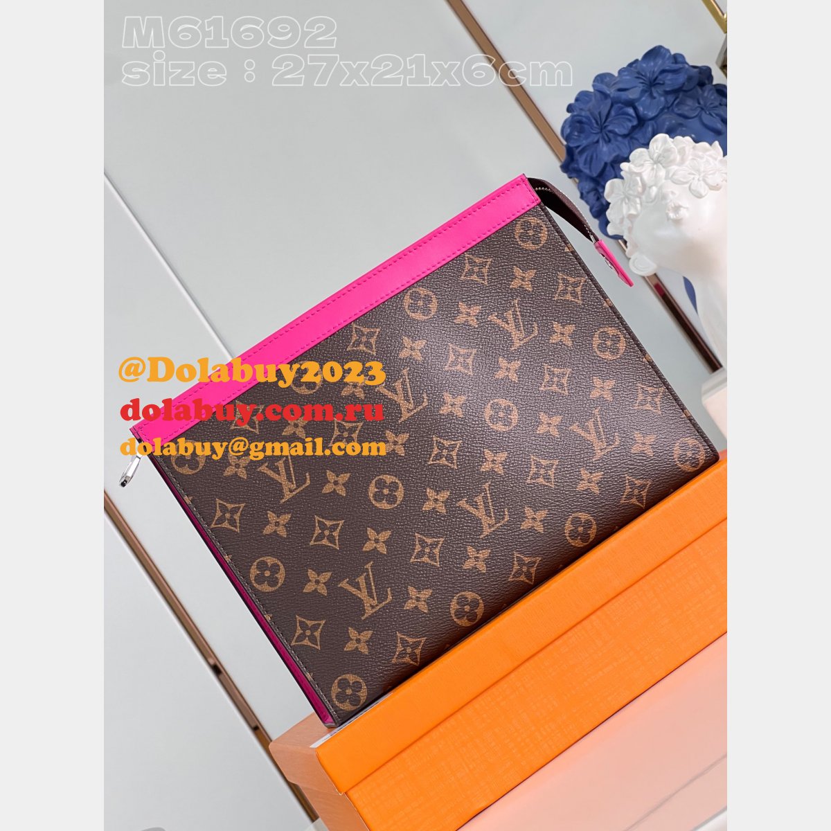 pochette voyage copy top quality m61692 l0vis Vvtt0n replica bag