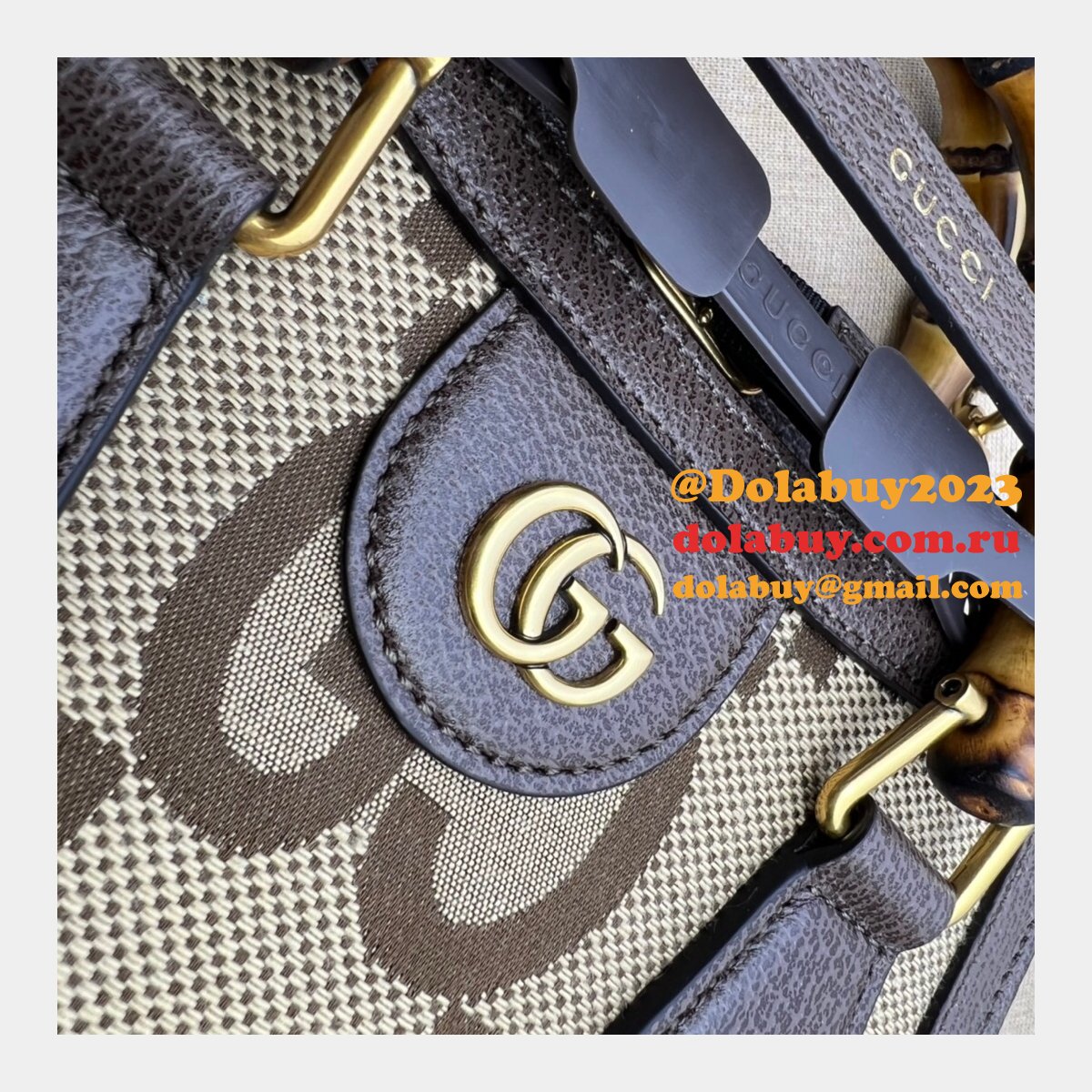 best high quality G*u*i 655661 fake diana tote handbags