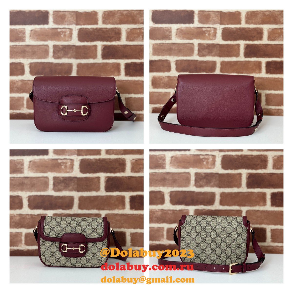 G*u*i horsebit 1955 shoulder chain 815178 replicas bag
