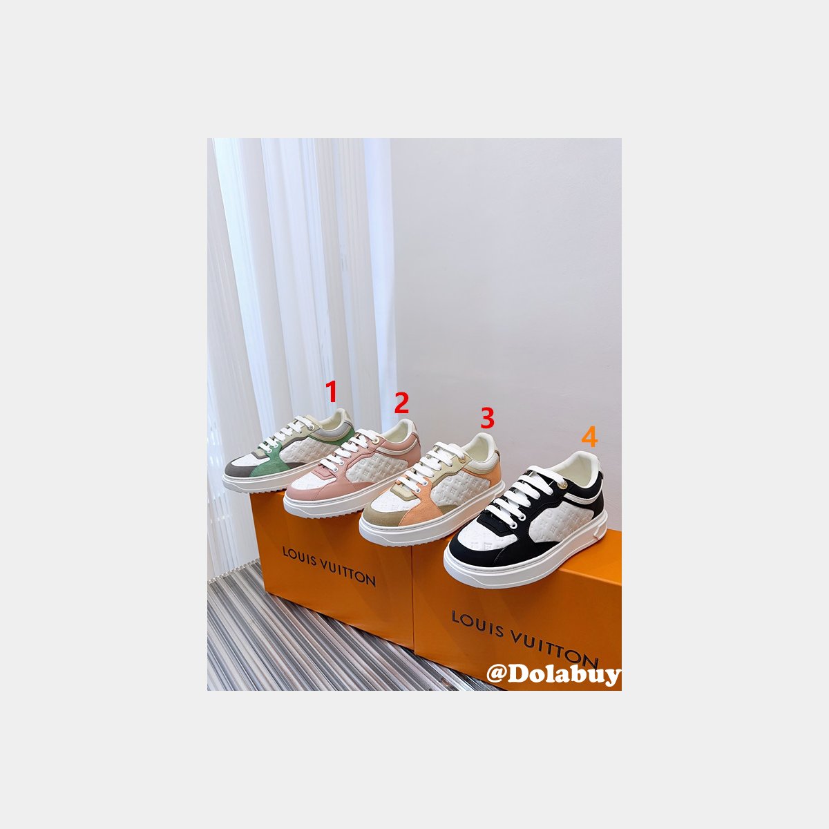 LOUIS VUITTON LUXURY Time Out Sneaker