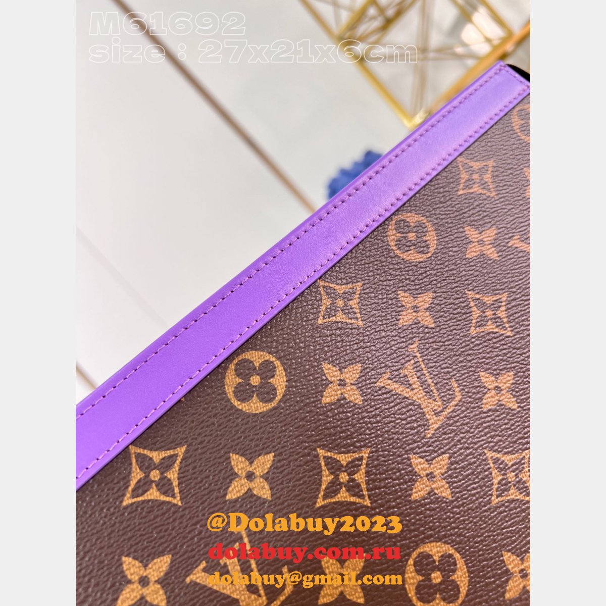 pochette voyage copy top quality m61692 l0vis Vvtt0n replica bag
