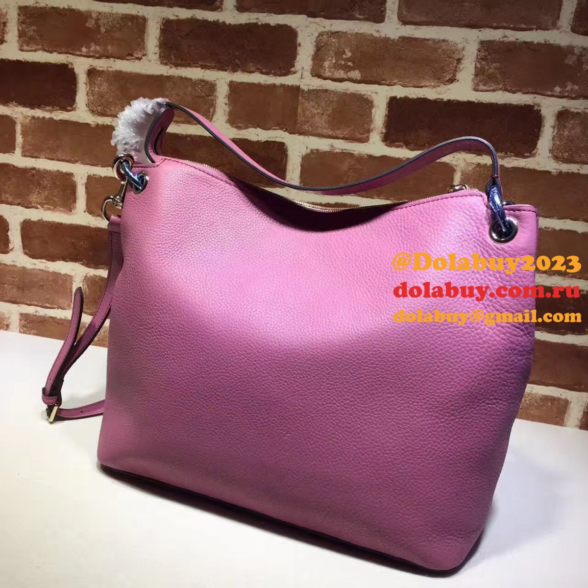 replica G*u*i luxury shoulder soho leather hobo 408825 bag