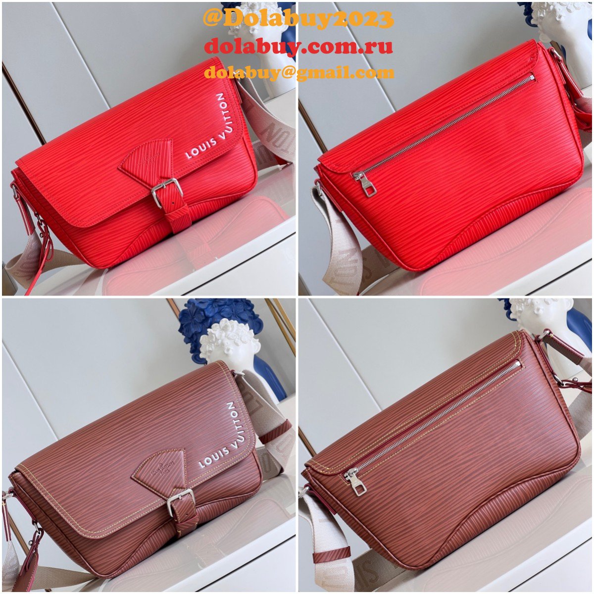 Best Montsouris Messenger A05 M23097 Louis Vuitton Fakes Bag