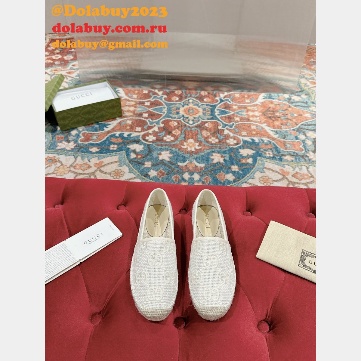 7 star wholesale G*u*i women espadrille