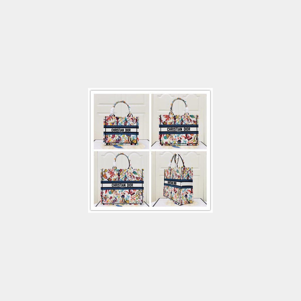 Designer CHRISTIAN DIOR CD BOOK TOTE 26.5/36/41.5CM BAGS
