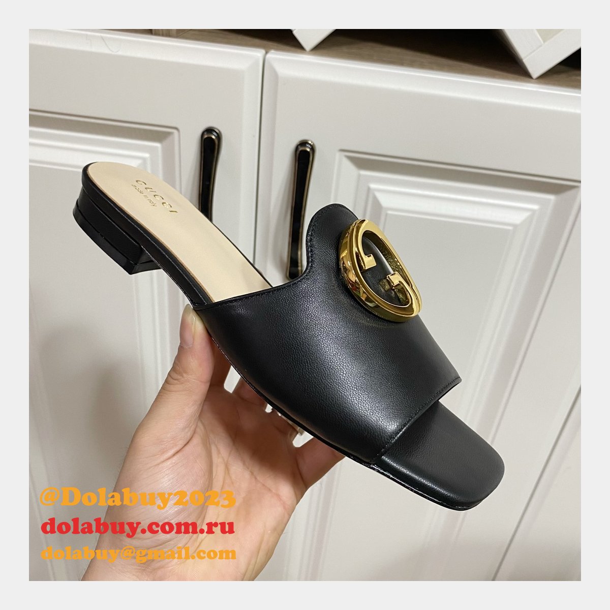 blondie inspired G*u*i platform sandals designer replica shoes