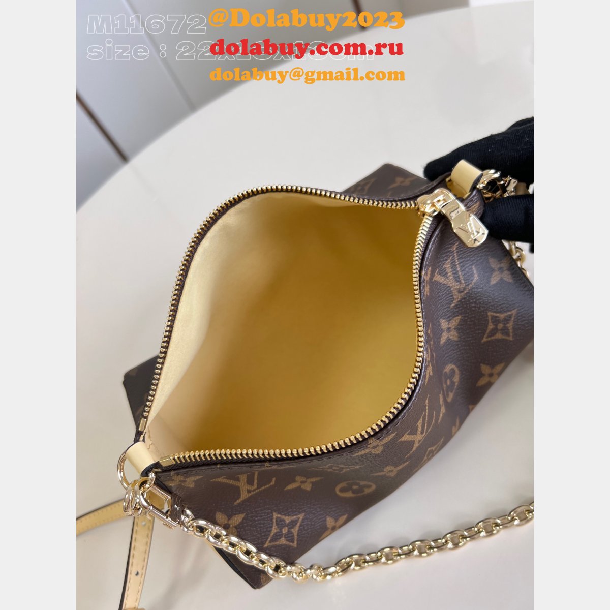 bloom pouch monogram m11303/m11672 fake l0vis Vvtt0n high bag
