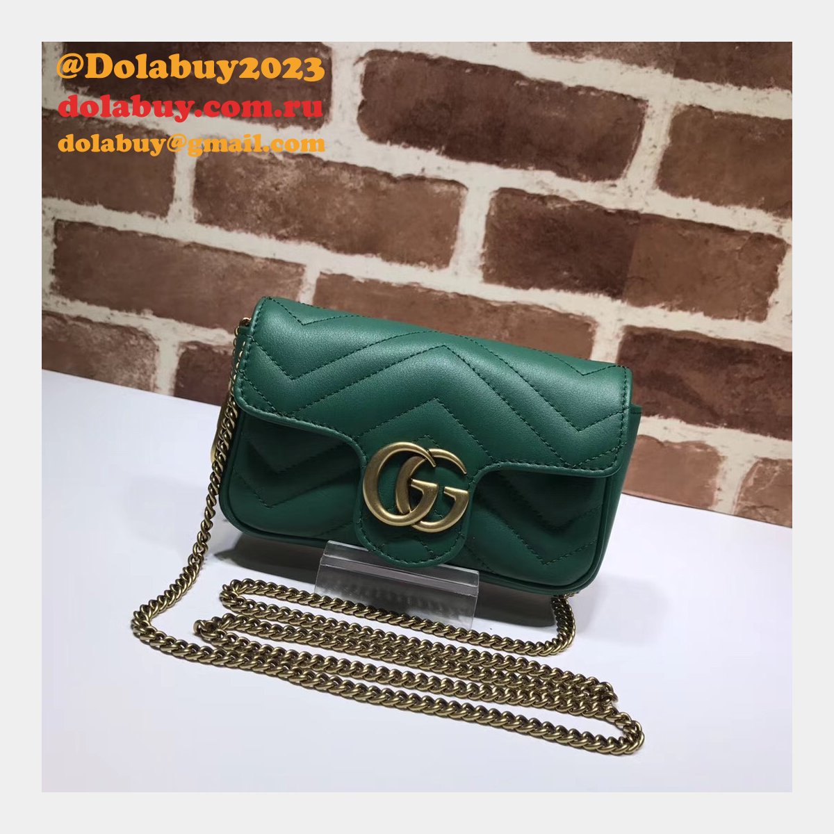 G*u*i marmont fashion mini chevron bag 476433