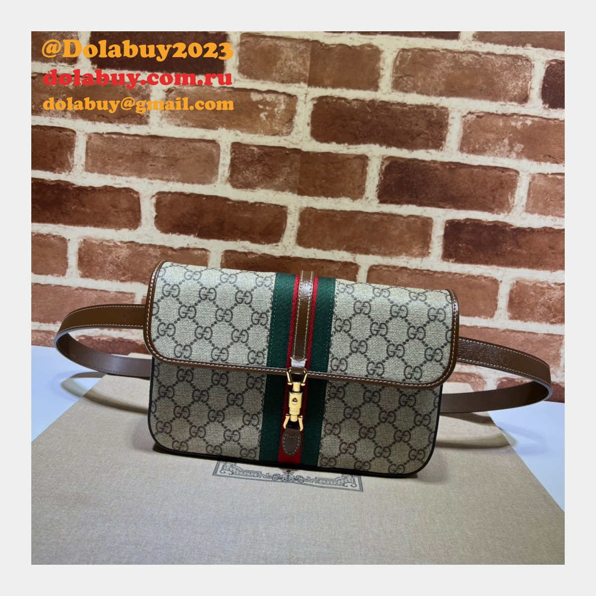 G*u*i high quality replica 699930 jackie 1961 belt bag