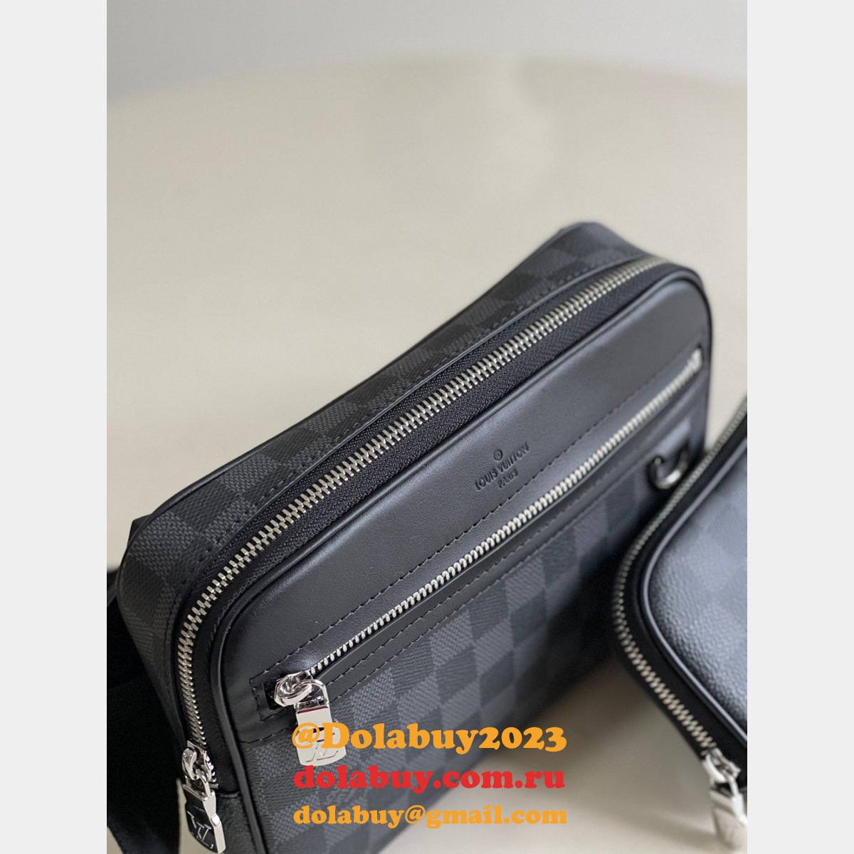 Louis Vuitton Scott Messenger Damier Graphite Canvas N50018 Bags