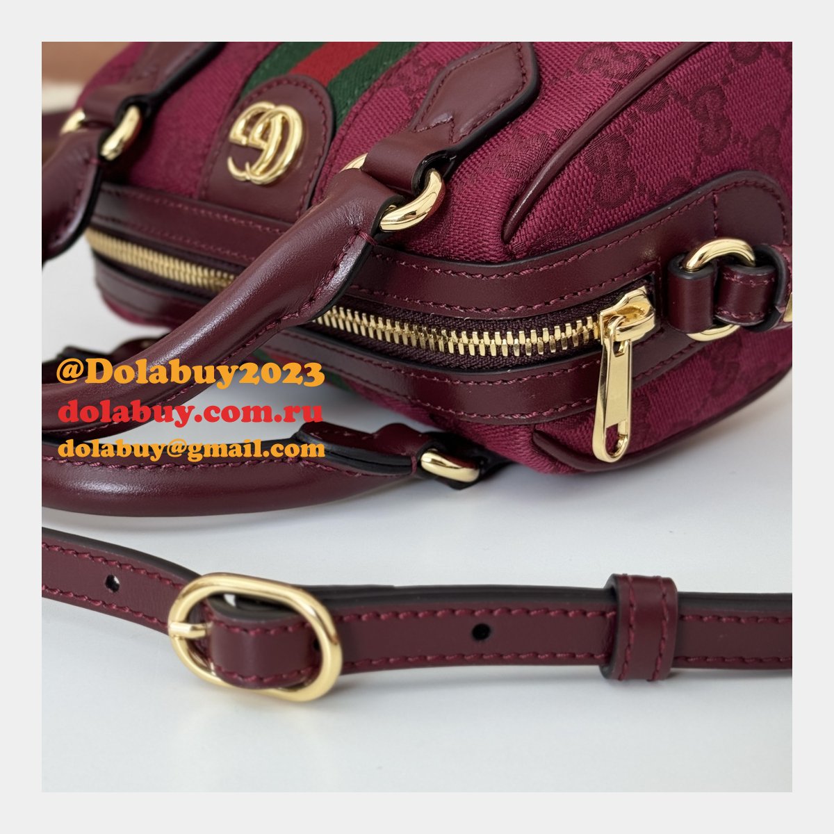 G*u*i knockoff 781490 ophidia super ebony supreme bag