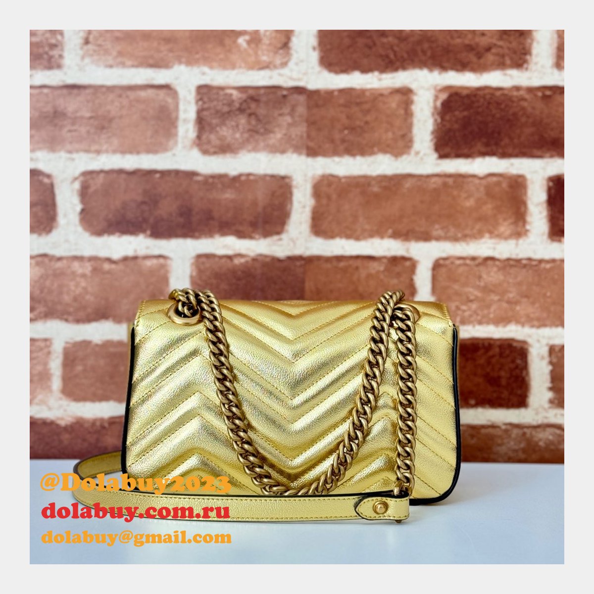 luxury G*u*i gg marmont 476433/446744/443497 replica high-quality bag