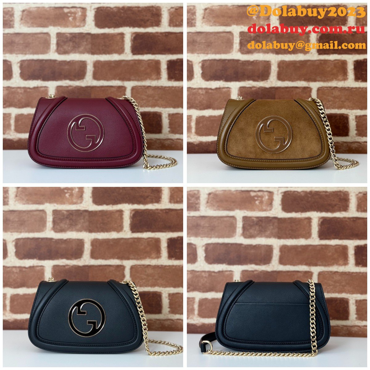 G*u*i blondie wholesale shoulder 815711 fashion replica bag