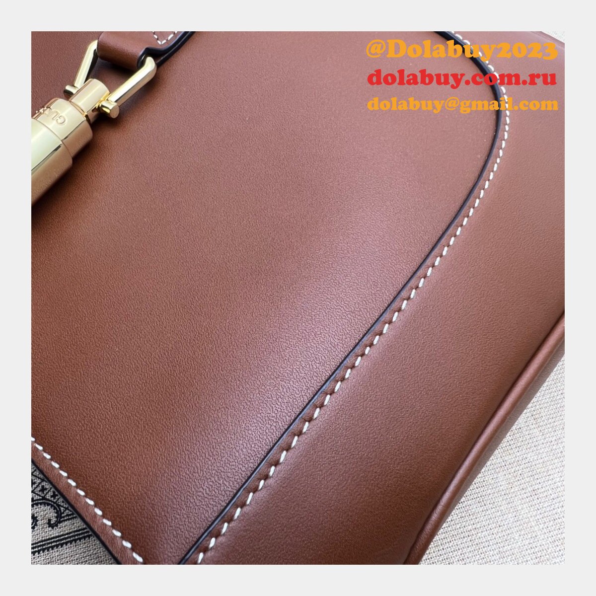 are there fake designer G*u*i 636709 jackie 1961 half hobo bag