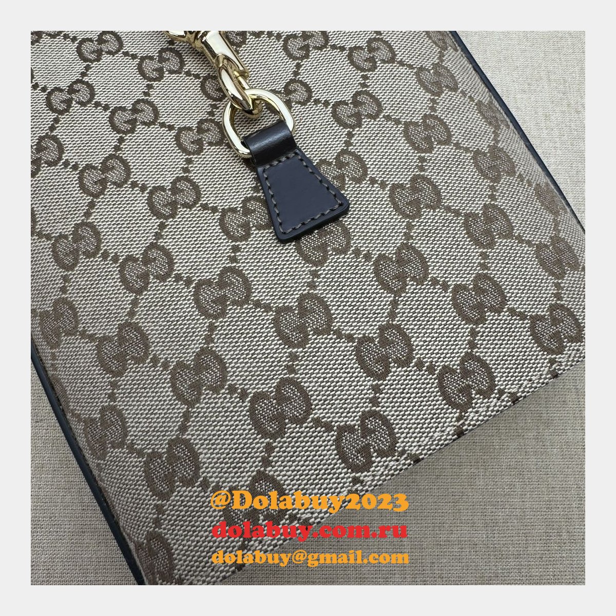 original gg small 782919 G*u*i designer fake bucket bag
