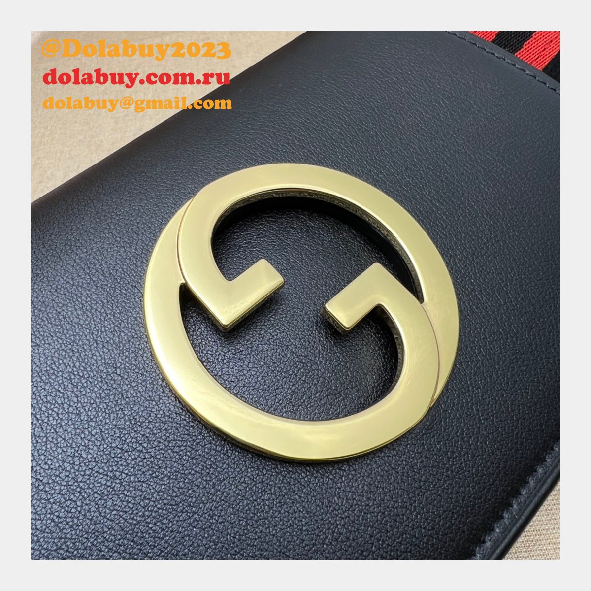 high quality and low price 703807 G*u*i blondie belt bag