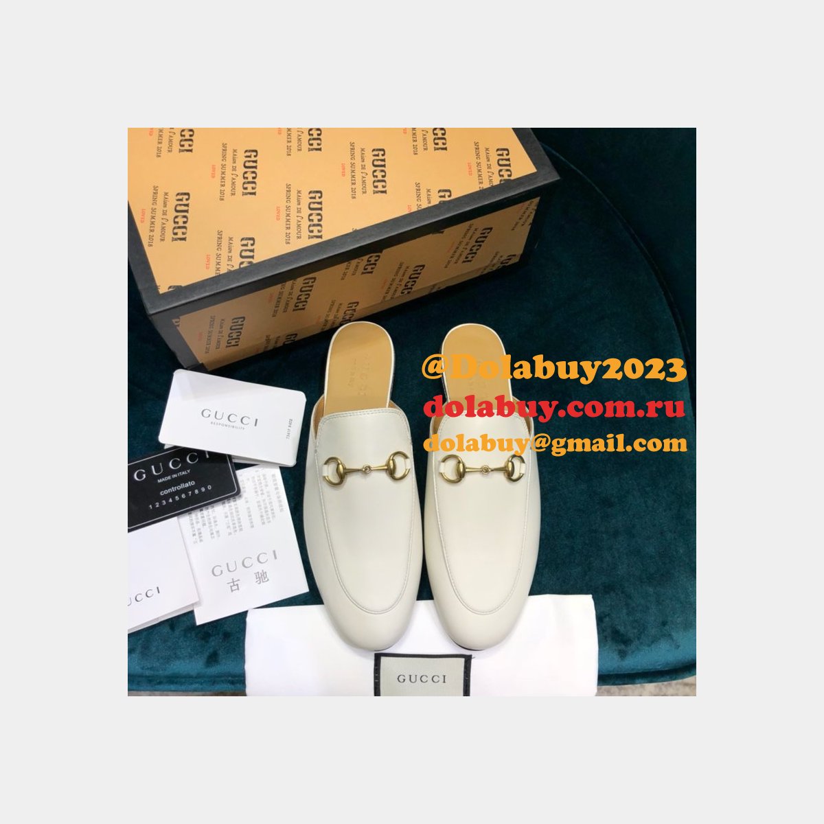 top G*u*i loafers slipper 008