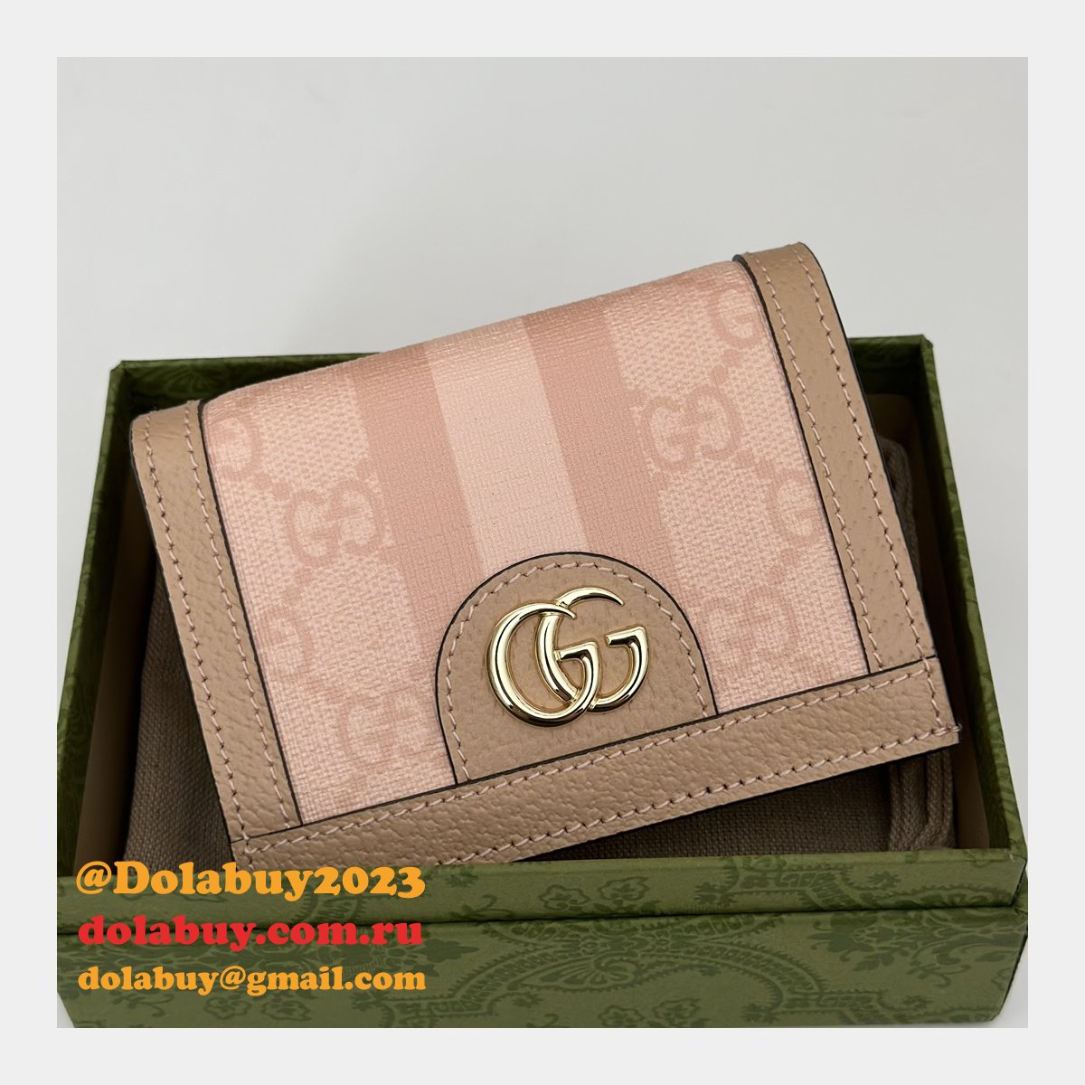 G*u*i perfect gg supreme ophidia card case wallet 523155 bag