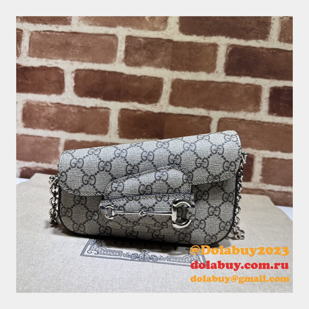 duplicate G*u*i horsebit 774209 knockoff 1955 shoulder designer bag