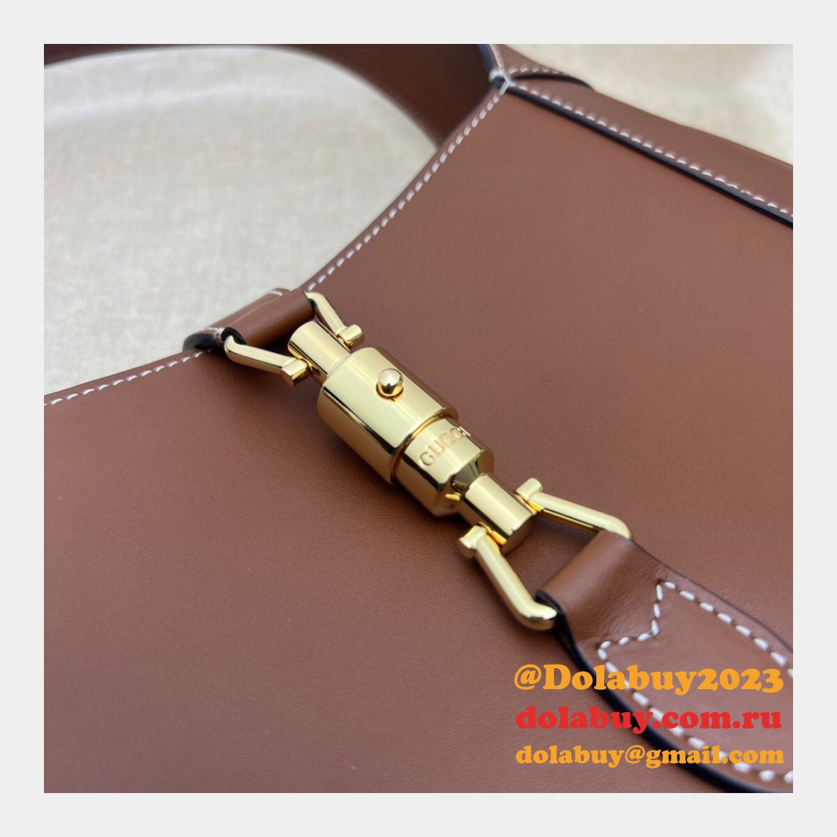 are there fake designer G*u*i 636709 jackie 1961 half hobo bag