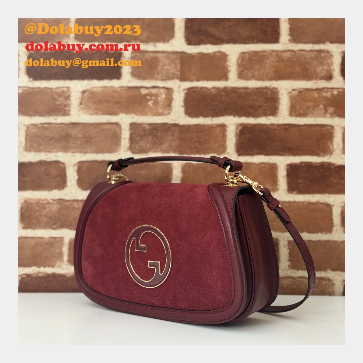 designer replica 815719/815711/815715 G*u*i blondie shoulder top handle bag