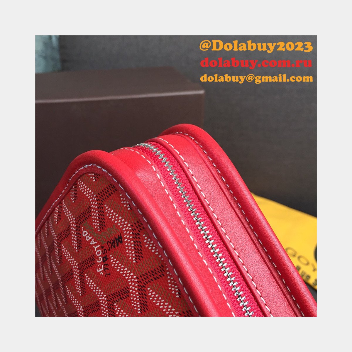 Top Quality Goyard Multi-Color Cosmetic toiletry bag