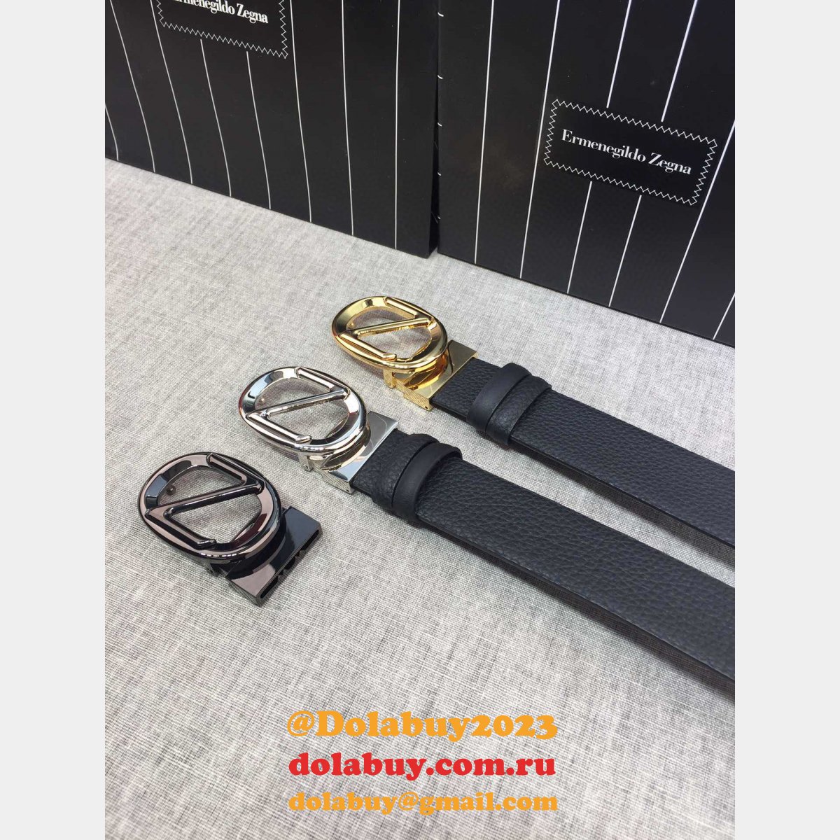 cheap G*u*i 35mm ermenegildo zegna belts for men