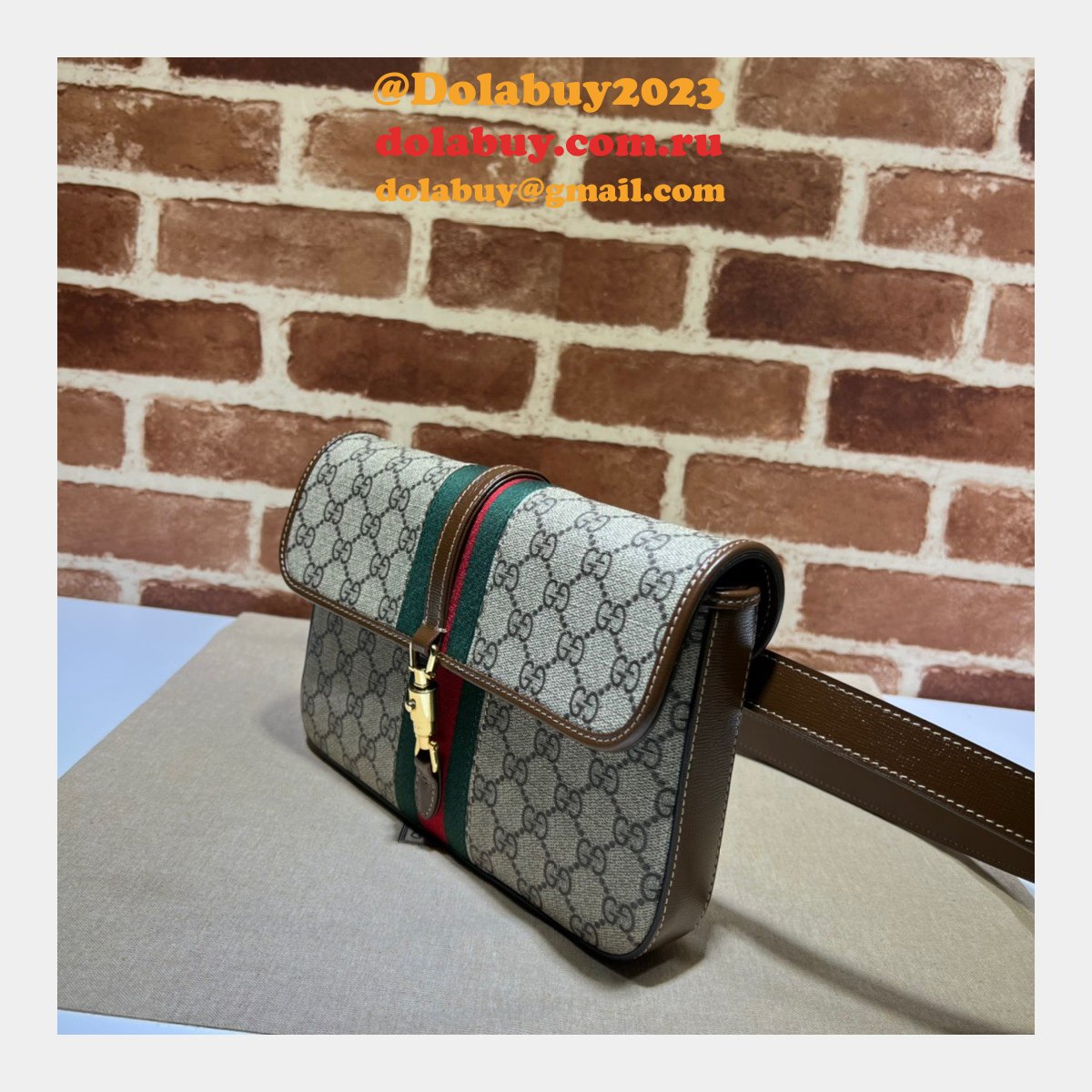 G*u*i high quality replica 699930 jackie 1961 belt bag
