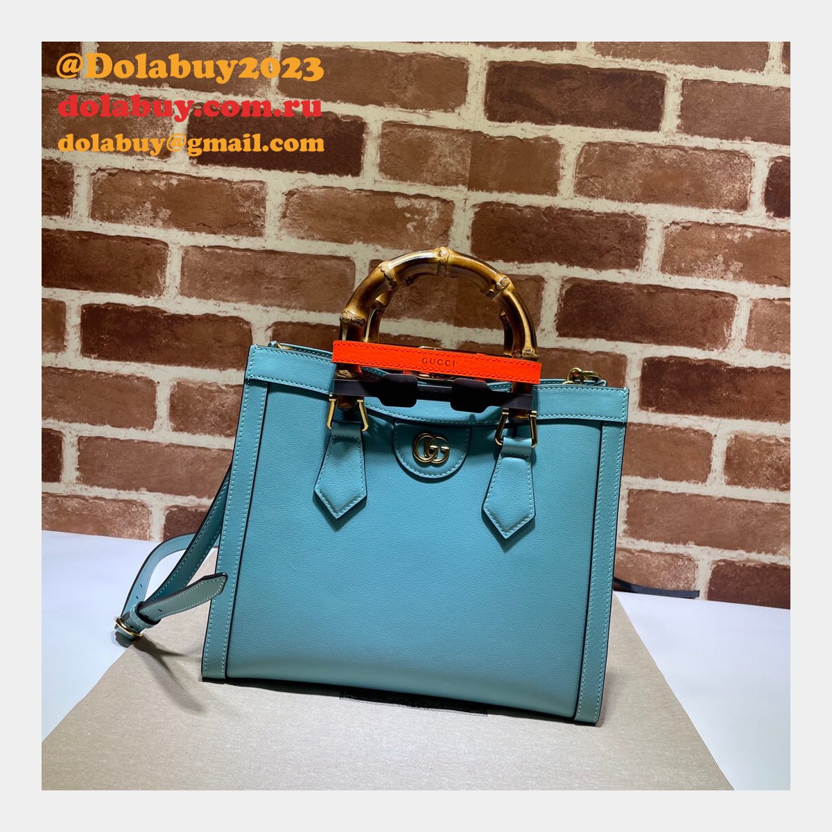 aaa replica designer G*u*i 660195 diana small tote leather handbags