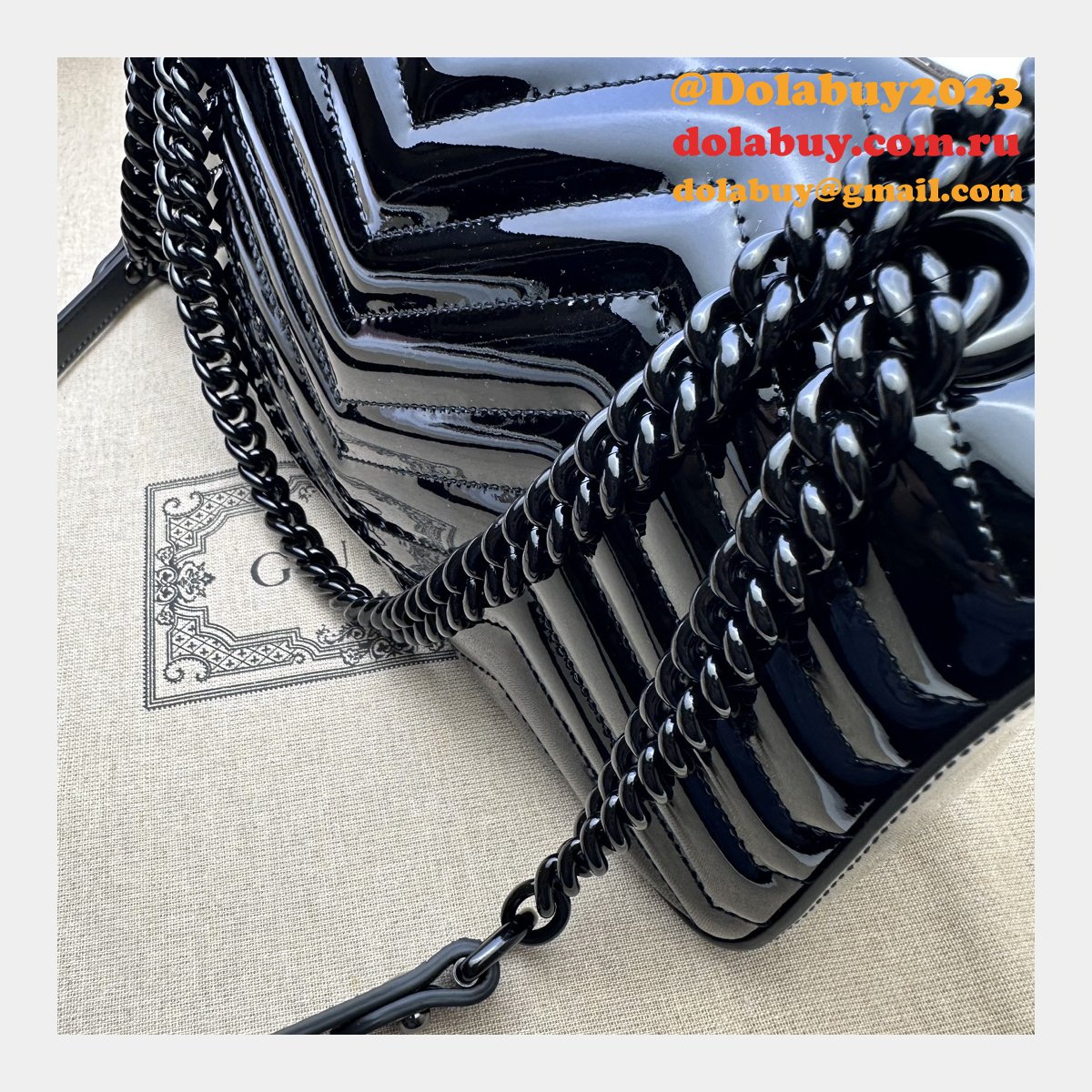 gg marmont G*u*i replica 443497 shoulder matelassé bag