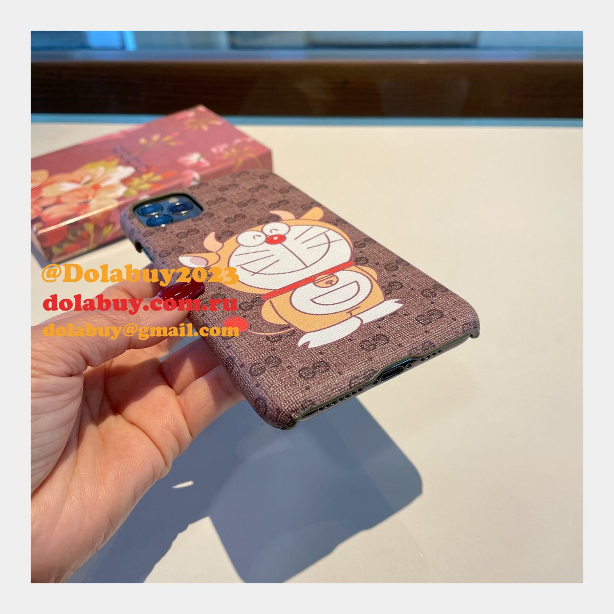 shop G*u*i iphone case on dolabuy china